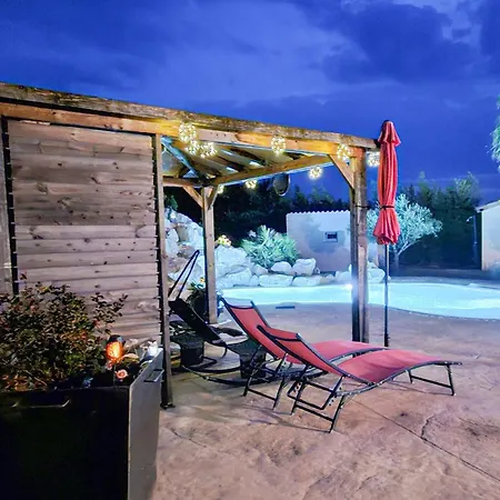 Maison Avec Piscine Feriehus Rochegude (Drome)